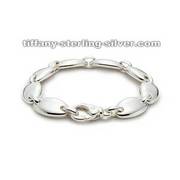Twelve chain disc toggle bracelet Valentine's day 2136
