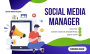 I will be your social media marketing manager and digital marketing