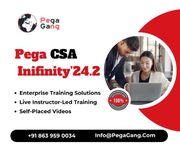 Get Certified with Pega CSA Infinity'24.2 Online Classes – PegaGang