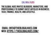Guest post offer by the global hues 